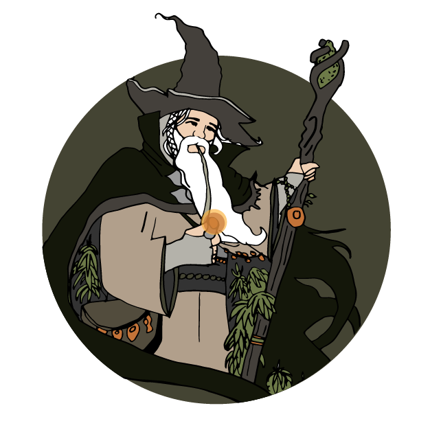 Ragged Wizard monogram